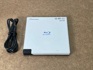 Pioneer ポータブル ブルーレイドライブ BDR-XD05W BD/DVD/CD ライター 動作品 USB3.0 パイオニア BDドライブ 外付け Blu-ray