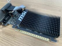MSI グラフィックボード GT710 1GD3H LP 動作確認済み GPU ビデオカード PCI Express HDMI DVI VGA_画像2