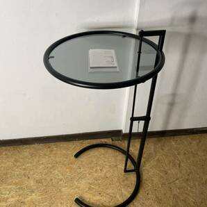 ClassiCon アジャスタブルテーブル E-1027 アイリーン・グレイ クラシコン サイドテーブル ブラック×スモークグレーガラス ixc.の画像10