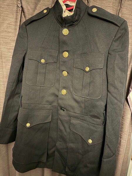 アメリカ海兵隊　米軍　ブルードレス　制服　将校用　ジャケット