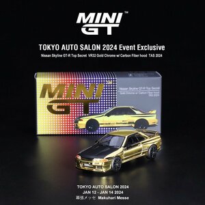 ＭＩＮＩＧＴ　東京オートサロン２０２４限定　ニッサン　スカイライン　ＧＴ－Ｒ　R32　トップシークレット　未開封品