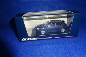 1/43 ハイストーリー　MAZDA　MASZDASPEED　AXELA　２００３年　カーボングレーマイカ　B品