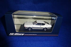 1/43 ハイストーリー　ミツビシ　ランサー　セレステ　２０００GT　１９７９年　ホワイト　B品