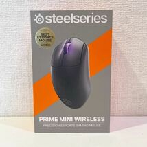 【美品】 Steelseries PRIME MINI WIRELESS ゲーミングマウス 60サイズ（119）_画像1