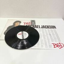 【希少】 マイケルジャクソン MICHAEL JACKSON BAD LP レコード 60サイズ（168）_画像3