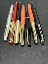 1円〜大量万年筆 PILOT パイロット SAILOR WATERMAN 筆記用具 ペン先 14K 18k インク無し 完全未確認 文房具セット_画像1