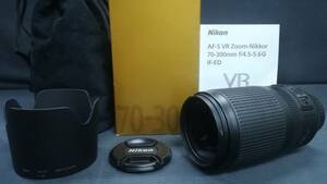 【美品♪】Nikon/ニコン AF-S VR Zoom-Nikkor 70-300mm f/4.5-5.6G IF-ED 望遠ズーム レンズ /動作品