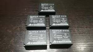 【動作品♪】FUJIFILM 富士フィルム 純正 NP-W126 充電式 バッテリー/5個セット
