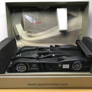 スパーク1/18 アウディR10 TDI TEST CAR 2006 絶版品　Audi spark CAR