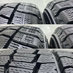 2019年製 8～9分山 ダンロップ WINTERMAXX WM02 165/55R15 75Q 4本/札幌市手渡し可/中古スタッドレスタイヤ(冬タイヤ) タント等 A2_Q_64の画像9