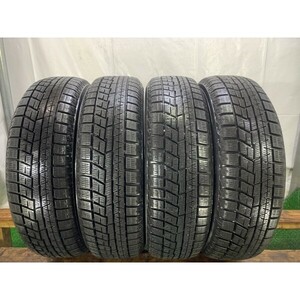 2019～2020年製 8～9分山 ヨコハマ iceGUARD iG60 155/65R14 75Q 4本/札幌市手渡し可/中古スタッドレスタイヤ(冬タイヤ) N-WGN等 B2_56