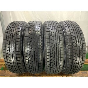 2021～2022年製 8～9分山 ヨコハマ iceGUARD iG60 155/65R14 75Q 4本/札幌市手渡し可/中古スタッドレスタイヤ(冬タイヤ) ekワゴン等 A2_59