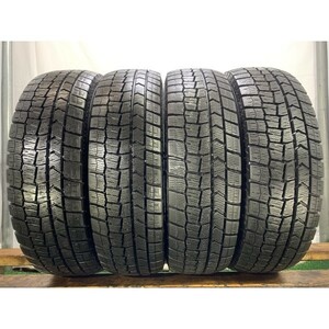 2021年製 9分山 ダンロップ WINTERMAXX WM02 185/70R14 88Q 4本/札幌市手渡し可/中古スタッドレスタイヤ(冬タイヤ) ノート等 C2_78