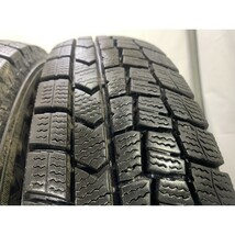 2020年製 9～9.5分山 ダンロップ WINTERMAXX WM02 155/80R13 79Q 4本/札幌市手渡し可/中古スタッドレスタイヤ(冬タイヤ) パッソ等 E1_59_画像5