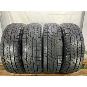 2019年製 8～9分山 ブリヂストン BLIZZAK VRX2 195/65R15 91Q 4本/札幌市手渡し可/中古スタッドレスタイヤ(冬タイヤ) セレナ等 P2_84の画像1