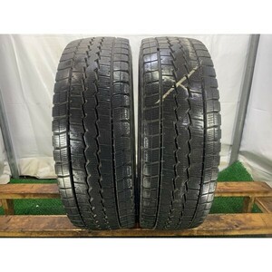 2020年製 8分山 ダンロップ WINTERMAXX LT03 M 225/75R16 118/116L LT 2本/札幌市手渡し可/中古スタッドレスタイヤ(冬タイヤ) F_211