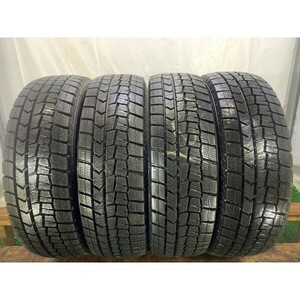 2021年製 9分山 ダンロップ WINTERMAXX WM02 165/60R15 77Q 4本/札幌市手渡し可/中古スタッドレスタイヤ(冬タイヤ) ハスラー等 B2_QP_69