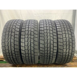 2022年製 9.5分山 ダンロップ WINTERMAXX WM02 185/60R15 84Q 4本/札幌市手渡し可/中古スタッドレスタイヤ(冬タイヤ) アクア等 F_79