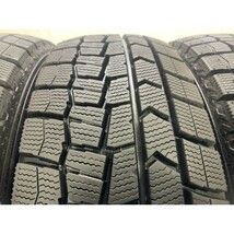 2022年製 9.5分山 ダンロップ WINTERMAXX WM02 185/60R15 84Q 4本/札幌市手渡し可/中古スタッドレスタイヤ(冬タイヤ) アクア等 F_79_画像4