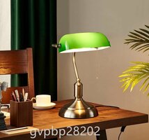強くお勧め★バンカーズランプ デスクライト テーブルランプ 照明 デスクランプ 緑_画像5