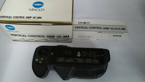 MINOLTA ミノルタ VERTICAL CONTROL GRIP VC−9M 縦位置コントロールグリップ