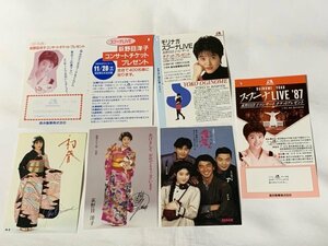 荻野目洋子 葉書類６点