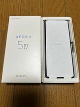 Xperia 5 IV 6.1インチ メモリー8GB ストレージ128GB ブラック ソフトバンク_画像1