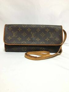 ルイヴィトン モノグラム ポシェットツインGM 2way ショルダーバッグ ウエストポーチ M51852 LOUIS VUITTON 