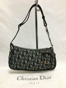 【美品】 クリスチャン ディオール トロッター　ミニ 　ショルダーバッグ Christian Dior