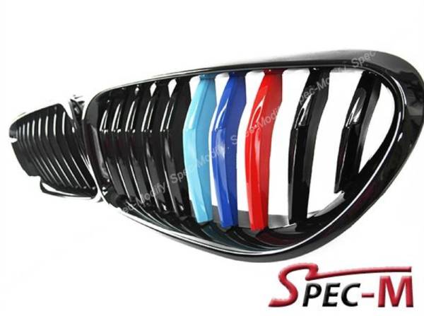 Mカラー 光沢 フロントグリル 2012+ BMW F06 640i 650i Mカラー 光沢 フロントグリル 2012+ BMW F06 640i 650i
