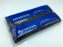 【送料無料】ホンダ純正 シートベルト パッド ２個入り ★ブルー★ HONDA GENUINE ACCESSORIES 正規品 シートベルトカバー_画像5