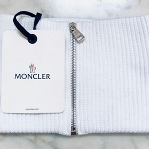 MONCLERモンクレール　ジッパー付ネックウォーマー マフラー　スヌード♪