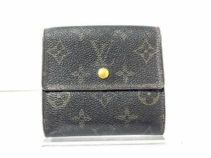 【中古】LOUIS VUITTON LV　ルイヴィトン　モノグラム　ポルトフォイユエリーズ　財布　M61654