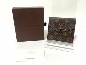 【中古】LOUIS VUITTON LV　ルイヴィトン　モノグラム　コンパクトウォレット　財布　Wホック　No.190