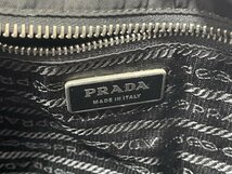 【中古】PRADA プラダ　トートバッグ　2WAY カバン　ブラック　ナイロン BT0410_画像9