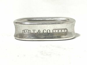 【中古】TIFFANY&Co.　ティファニー　1837スカーフリング　SV925 シルバー