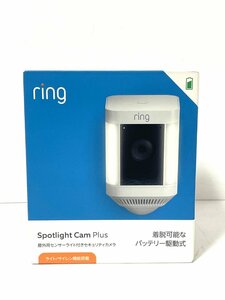 【未開封品】ring 屋外用　センサーライト付　セキュリティ　防犯カメラ　alexa　amazon