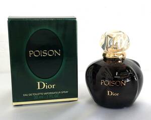 4-15741【現状品 キングラム】フレグランス ChristianDior クリスチャン ディオール POIZON プワゾン 30ml オードトワレ 香水 