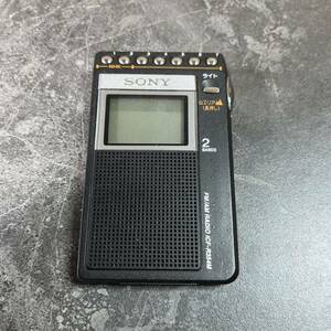 ☆動作品 SONY ソニー FM AM ラジオ ICF-R354M 山ラジオ 2BANDS ワイドFM対応 オーディオ機器 登山 トレッキング(中古品/現状品/保管品)☆