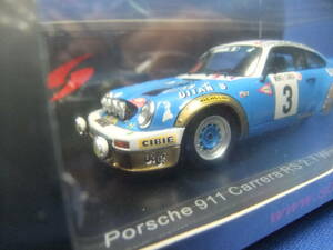 GITANESブルー■1978 WRC モンテカルロ Winner■1/43■ポルシェ 911 カレラ RS 2.7 #3■S6639■未開封美品■ライトポッド