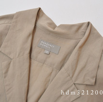 MARGARET HOWELL マーガレットハウエル PIECE DYED WASHED COTTON シャツ_画像5