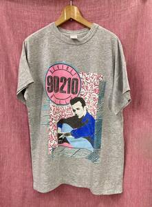  Vintage 90s Beverly Hill z high school white paper Beverly Hills, 90210 abroad drama movie ti Ran T-shirt /f lens Friends Sex and the City