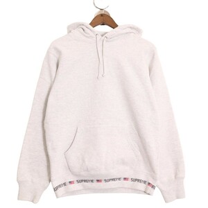 Supreme / 15FW Logo Rib Hooded Sweatshirt シュプリーム ロゴ リブ フーディ スウェット パーカー 表記サイズM