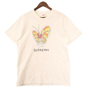 Supreme / 16FW Gonz Butterfly Tee シュプリーム ゴンズ バタフライ Tシャツ クルーネック 半袖 カットソー ホワイト 表記サイズL