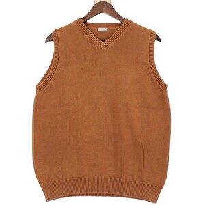 Steven Alan / COTTON V-NECK KNIT VEST Stephen Alain хлопок V шея вязаный лучший 8118-136-0080 указанный размер S