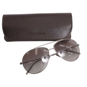 GIORGIO ARMANIjoru geo Armani two Bridge Teardrop sunglasses AR6093 declared size 61*14-145