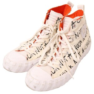 CONVERSE / CHUCK 70 HI UNT1TL3D - WHITE コンバース チャック70 ハイ キャンバス スニーカー 166503C 表記サイズ9.5