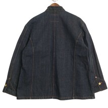 世界6000点限定 LEVI'S × VISIONAIRE 31BLUE リーバイス ヴィジョネア サックコート デニムジャケット 表記サイズ36_画像2