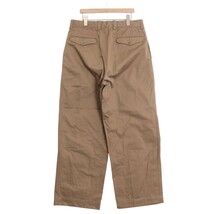 ULTERIOR / WASHED SUVIN TWILL 52 TROUSERS アルテリア ウォッシュド スビン ツイル 52 トラウザー チノパン ULPT39-GA118 表記サイズ4_画像2