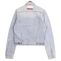 未使用品 MARNI / DAISY BLEACH DENIM TRUCKER JACKET マルニ デイジー ブリーチ デニム トラッカー ジャケット 表記サイズ46_画像2